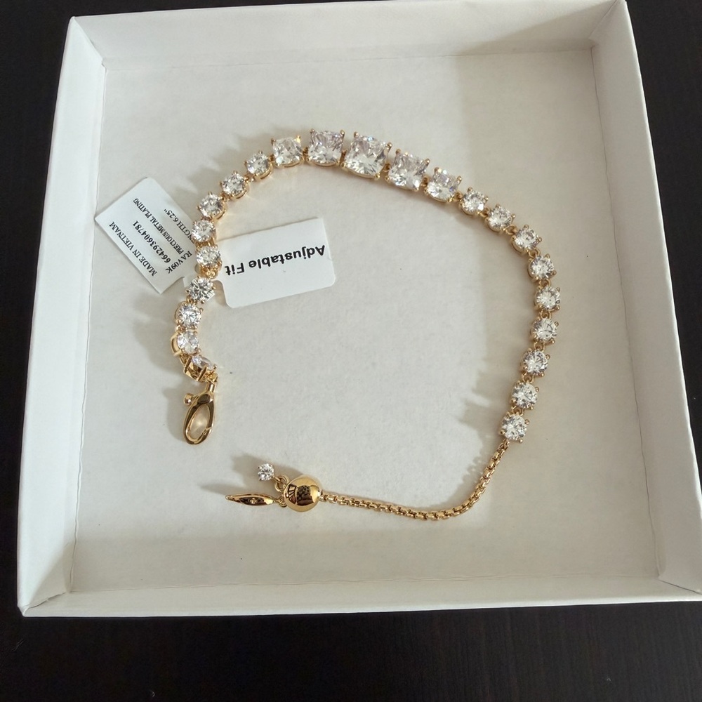Nadri Rockstars CZ Line Bracelet